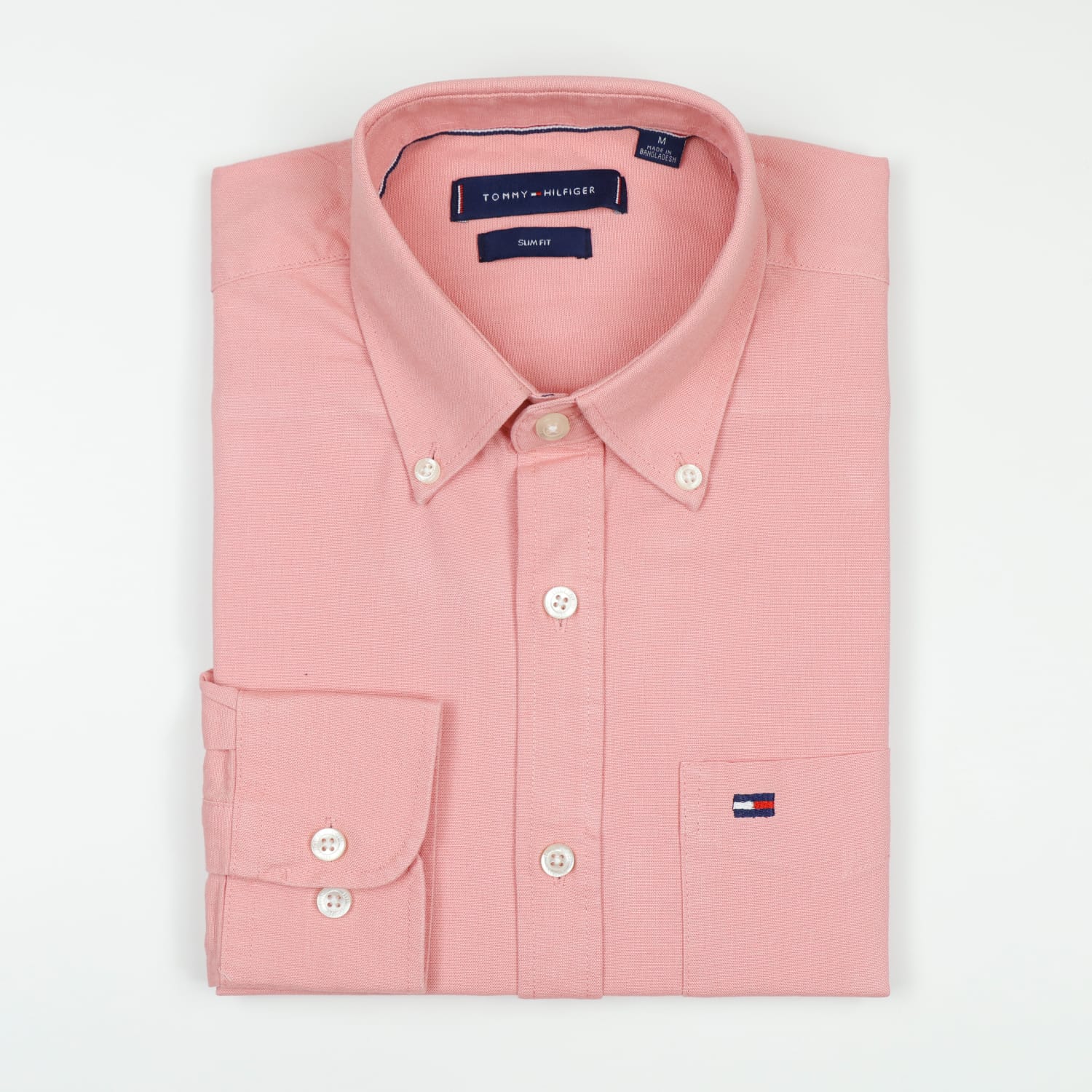 Premium Oxford Cotton Slim Fit Shirt | Light Pink(Misti)